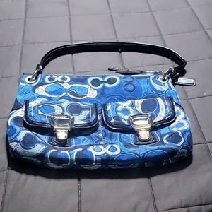 Limited Edition Poppy Signature Coach Purse